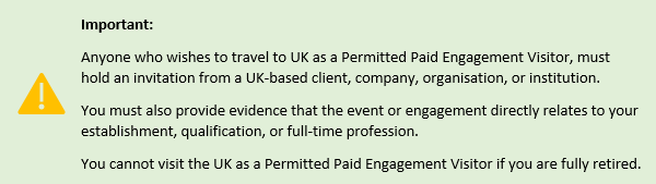 Permitted Paid Engagement additional requirements and restrictions